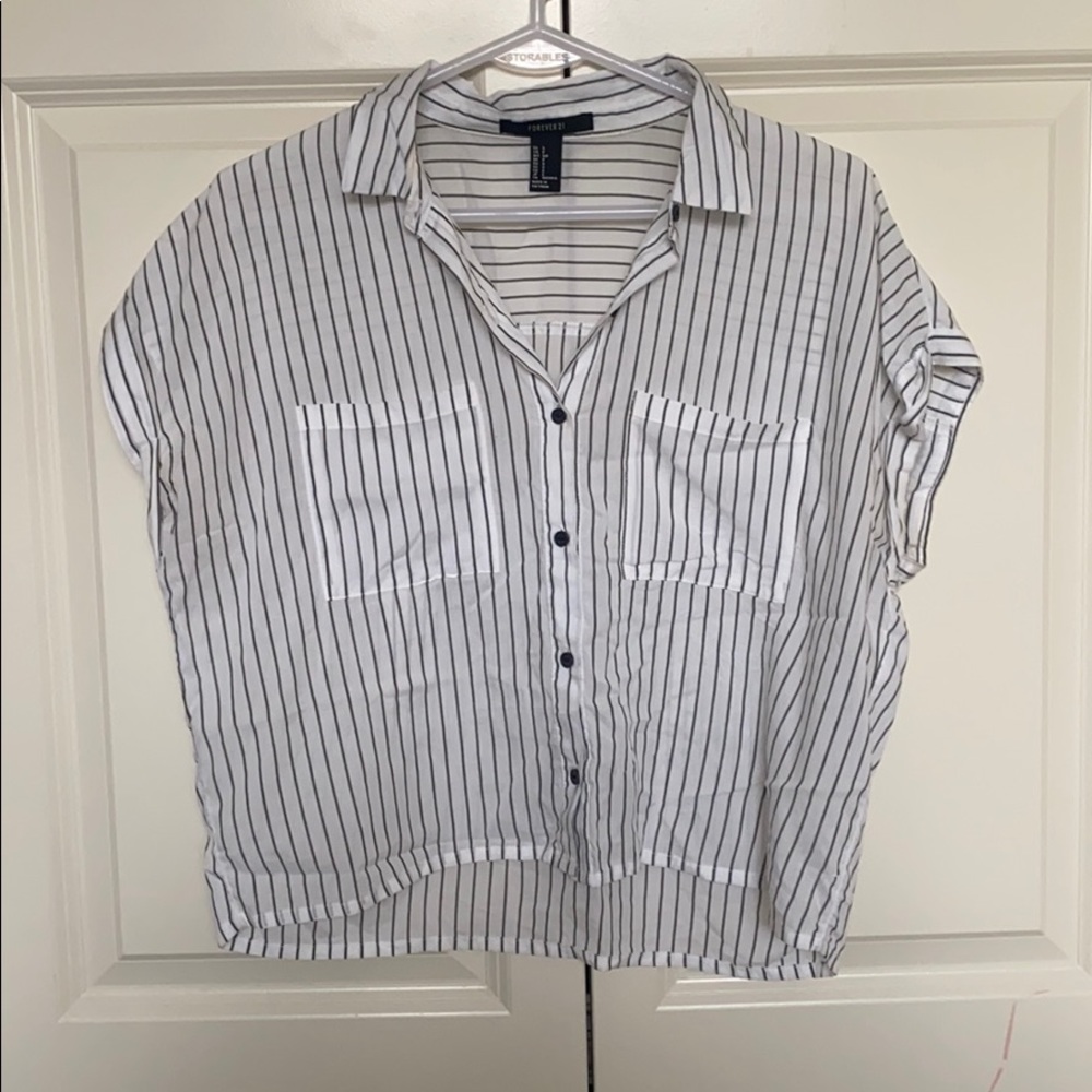 Forever 21 stripped tee